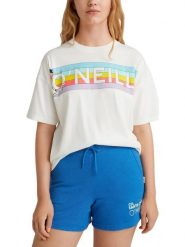 Koszulka damska O'Neill Connective Graphic Long T z krótkim rękawem. Białe t-shirty damskie O'Neill, xs, bez wzorów, z bawełny, klasyczne, bez kołnierzyka. Za 159.00 zł.