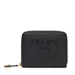 Portfel Liu Jo. Czarne portfele damskie Liu Jo, bez wzorów. Za 179.99 zł.