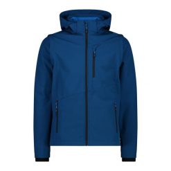 Softshellowa kurtka wodoodporna CMP. Niebieskie kurtki męskie CMP, xl, bez wzorów, z softshellu, klasyczne. Za 423.00 zł.
