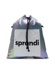 Sprandi Worek BSD-S-073-00-07 Srebrny. Szare plecaki damskie Sprandi, bez wzorów, z materiału. Za 99.99 zł.