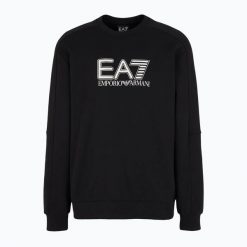 Bluza męska EA7 Emporio Armani Train Visibility T-Top. Czarne bluzy męskie EA7 Emporio Armani, m, bez wzorów, z bawełny, bez kaptura. Za 359.99 zł.