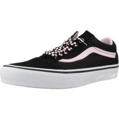 Buty VANS OLD SKOOL Czarny. Czarne trampki i tenisówki damskie Vans, bez wzorów, ze skóry, bez zapięcia. Za 405.66 zł.