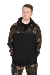Bluza z kapturem i zamkiem błyskawicznym Fox LW Split. Czarne bluzy męskie FOX, l, bez wzorów, z bawełny, z kapturem. Za 262.50 zł.