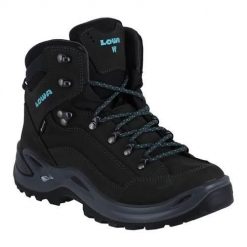 Buty trekkingowe damskie Lowa Renegade Mid Wide Gtx. Czarne trekkingi damskie Lowa, na zimę, trekkingowe. Za 755.80 zł.