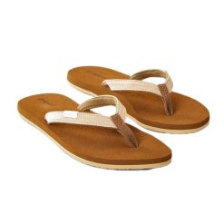 Japonki plażowe damskie Rip Curl Freedom 12. Brązowe klapki damskie Rip Curl, bez wzorów, sportowe, bez obcasa. Za 66.99 zł.