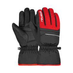 Rękawice dziecięce REUSCH Alan Junior. Czarne rękawiczki dziecięce Reusch, bez wzorów. Za 109.00 zł.