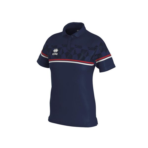 Damska koszulka polo Errea darya. Czerwone koszulki sportowe damskie ERREA, l, bez wzorów, z bawełny, bez kołnierzyka, bez ramiączek, na fitness i siłownię. Za 193.80 zł.