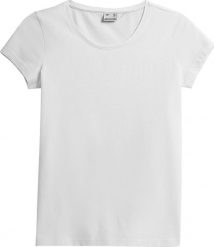 4f T-Shirt 4F NOSH4-TSD353 10S NOSH4-TSD353 10S biały L. Białe t-shirty damskie 4f, l, bez wzorów, bez kołnierzyka. Za 41.74 zł.
