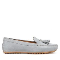 Mokasyny Geox. Szare mokasyny damskie Geox. Za 459.99 zł.