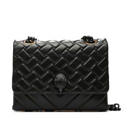 Torebka Kurt Geiger. Czarne torebki do ręki damskie Kurt Geiger, bez wzorów, wizytowe, bez dodatków. Za 1,299.00 zł.