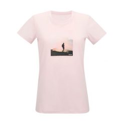 Damska Koszulka Z Nadrukiem Fingal Adventure. Czerwone t-shirty damskie Regatta, bez wzorów, casualowe, bez kołnierzyka. Za 76.99 zł.