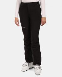 Damskie spodnie narciarskie typu softshell Kilpi RHEA-W. Czarne spodnie materiałowe damskie Kilpi, na zimę, m, bez wzorów, z gumy, narciarskie. Za 318.77 zł.