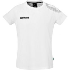 Koszulka damska Kempa Core 26. Białe t-shirty damskie Kempa, bez wzorów, eleganckie, bez kołnierzyka. Za 157.00 zł.