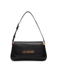 LOVE MOSCHINO Torebka JC4058PP1PLO0000 Czarny. Czarne torebki do ręki damskie Love Moschino, bez wzorów, ze skóry, bez dodatków. Za 749.99 zł.