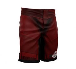 Szorty treningowe spodenki do ćwiczeń Cyborg DBX Bushido. Czerwone krótkie spodenki sportowe męskie DBX BUSHIDO, m, bez wzorów, z materiału, na fitness i siłownię. Za 169.99 zł.