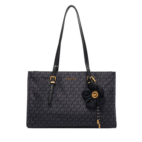 Torebka MICHAEL Michael Kors. Czarne torebki do ręki damskie MICHAEL Michael Kors, bez wzorów, klasyczne, bez dodatków. Za 773.99 zł.