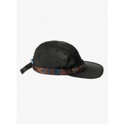 Czapka z daszkiem Kavu Synthetic Strapcap. Czarne czapki i kapelusze damskie KAVU, bez wzorów. Za 246.99 zł.