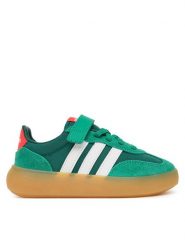 Adidas Sneakersy Barreda Decode Shoes Kids KH8990 Zielony. Zielone buty sportowe dziewczęce Adidas, bez wzorów, ze skóry, bez zapięcia. Za 199.99 zł.