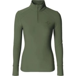 Damska koszulka jeździecka z długim rękawem Covalliero Active. Brązowe t-shirty damskie COVALLIERO, m, bez wzorów, bez kołnierzyka. Za 255.00 zł.