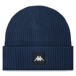 Czapka Kappa. Niebieskie czapki i kapelusze męskie Kappa, na zimę, bez wzorów. Za 79.99 zł.