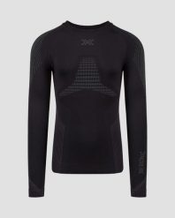 Koszulka męska X-Bionic Invent Shirt Ls Black B120. Czarne koszulki sportowe męskie X Bionic, m, bez wzorów, z materiału, bez kołnierzyka, bez ramiączek, do biegania. Za 459.99 zł.