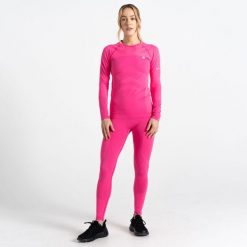 Legginsy termoaktywne damskie DARE2B Baselayer. Czerwone bielizna termoaktywna damska Dare 2b, m, bez wzorów, z elastanu, bez ramiączek. W wyprzedaży za 68.00 zł.