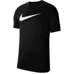 Męska Koszulka Z Logo Park DriFIT. Czarne koszulki sportowe męskie Nike, m, bez wzorów, bez kołnierzyka, bez ramiączek, trekkingowe. Za 169.99 zł.