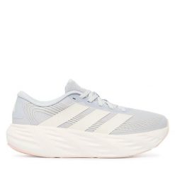 Buty do biegania adidas. Niebieskie obuwie sportowe damskie Adidas, bez wzorów, do biegania. Za 239.99 zł.