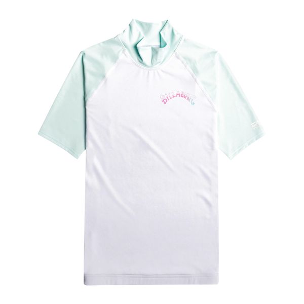 Koszulka do pływania damska Billabong Sunny Side SS. Białe t-shirty damskie Billabong, s, bez wzorów, bez kołnierzyka. Za 83.99 zł.