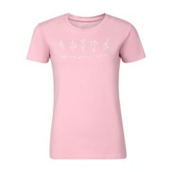Koszulka damska bawełniana Alpine Pro Norda. Czerwone t-shirty damskie Alpine Pro, bez wzorów, z bawełny, eleganckie, bez kołnierzyka. W wyprzedaży za 49.00 zł.