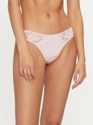 Hunkemöller Stringi Andrea 205413 Różowy. Czerwone stringi damskie Hunkemöller, s, bez wzorów, z syntetyku. Za 39.99 zł.