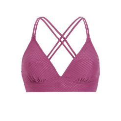 Damski top do kostiumu kąpielowego Protest Mixrelaxo. Czerwone topy damskie Protest, xs, bez wzorów, bez kołnierzyka, bez ramiączek. Za 256.00 zł.