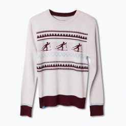Sweter damski KAVU Hillrose. Białe swetry damskie KAVU, bez wzorów, sportowe, bez kołnierzyka, bez ramiączek, bez kaptura. Za 279.99 zł.