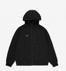 Russell Athletic Prosto Tech Zip Speedy Hoodie Czarne L (KL242MSWE2011). Czarne bluzy męskie Russell Athletic, l, bez wzorów, bez kaptura. Za 215.50 zł.