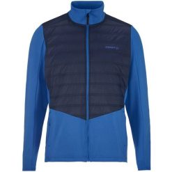 Kurtka z dresu Craft ADV Essence 2. Niebieskie kurtki męskie Craft, m, bez wzorów, z dresówki, eleganckie, z kapturem. Za 471.75 zł.