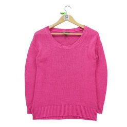 Sweter damski różowy. Czerwone swetry damskie Ralph Lauren, l, bez wzorów, z materiału, eleganckie, bez kołnierzyka, bez ramiączek, bez kaptura. Za 59.60 zł.