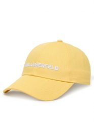 KARL LAGERFELD Czapka z daszkiem A1W33071 Beżowy jasny. Brązowe czapki i kapelusze damskie KARL LAGERFELD, bez wzorów, z bawełny. Za 299.99 zł.