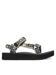 Teva Sandały Midform Universal 1090969 Szary. Szare sandały damskie Teva, bez wzorów, z materiału, bez obcasa, na koturnie, bez zapięcia. Za 329.99 zł.