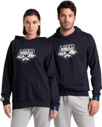 Arena Bluza z kapturem polarowa bawełniana kangurka sportowa Arena Sweat Graphic R.M. Bluzy męskie Arena, m, bez wzorów, z bawełny, z kapturem. Za 269.99 zł.