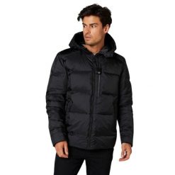 Kurtka trekkingowa męska Helly Hansen Active Winter Parka. Czarne parki męskie Helly Hansen, m, bez wzorów, z poliamidu, casualowe, bez kaptura. Za 916.55 zł.