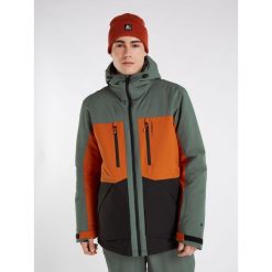 Kurtka narciarska i snowboardowa męska Protest Prtgooz. Brązowe kurtki męskie Protest, na zimę, m, bez wzorów, sportowe, bez kaptura. Za 589.00 zł.