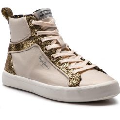 Sneakersy PEPE JEANS - Stark Moon PLS30771 White 800. Półbuty damskie marki Pepe Jeans. W wyprzedaży za 179.00 zł.