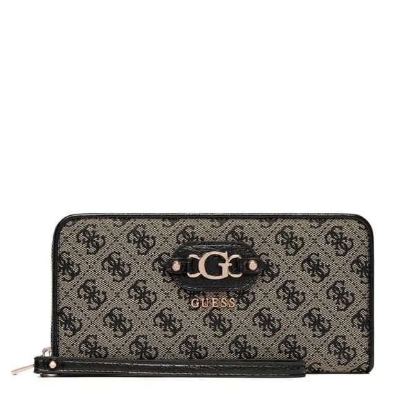 Portfel Guess. Czarne portfele damskie Guess, z aplikacjami. Za 294.99 zł.