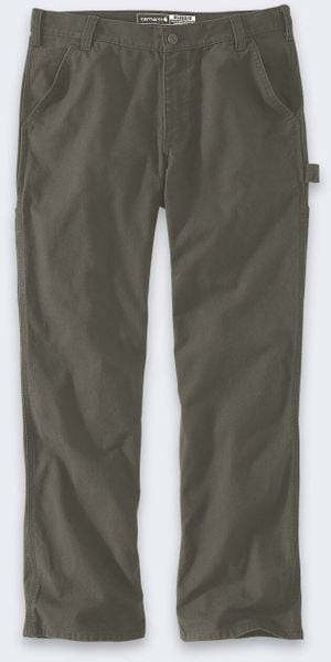Carhartt Spodnie Carhartt Rugged Flex Duck Dungaree Moss. Zielone spodnie sportowe męskie Carhartt, m, bez wzorów. Za 267.62 zł.