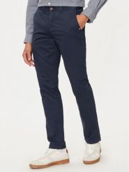 U.S. Polo Assn. Chinosy MUP3346 Granatowy Slim Fit. Niebieskie eleganckie spodnie męskie U.S. Polo Assn., m, bez wzorów, z bawełny. Za 259.99 zł.