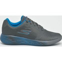 Skechers - Buty. Szare buty sportowe męskie Skechers, z materiału. W wyprzedaży za 229.90 zł.