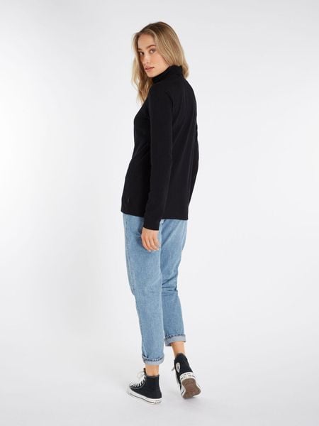 Bluzka damska Protest PRTPEARL thermoknit. Czarne bluzki damskie Protest, m, bez wzorów, z elastanu, eleganckie, bez kołnierzyka, bez ramiączek. Za 101.99 zł.