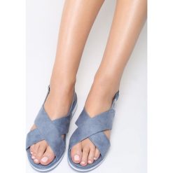 Niebieskie Sandały Righteous. Sandały damskie marki bonprix. Za 34.99 zł.