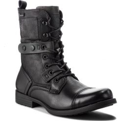 Kozaki KAZAR - Tadeu 27473-27-A2 Black. Czarne kozaki męskie Kazar, z materiału. Za 599.00 zł.