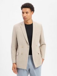 S.Oliver BLACK LABEL marynarka z zestawu modułowego Mężczyźni Comfort Fit brązowy, 44. Brązowe marynarki męskie s.Oliver BLACK LABEL, bez wzorów, biznesowe. Za 699.95 zł.